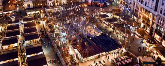 Julemarked i Budapest i 2018