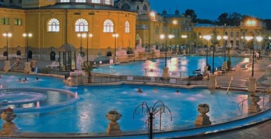 Varme kilder og fotball EM samtidig i Budapest