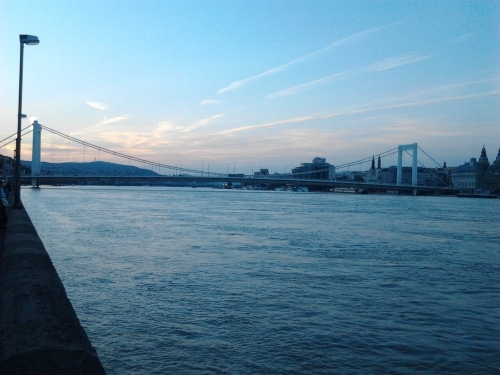 Flommen i Budapest