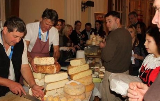 Ost og ny vin festival i Budapest