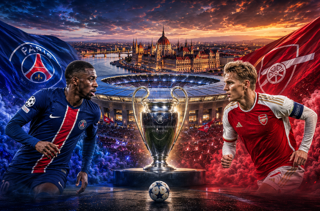 Champions League-finalen 2026 i Budapest: Arsenal - PSG
